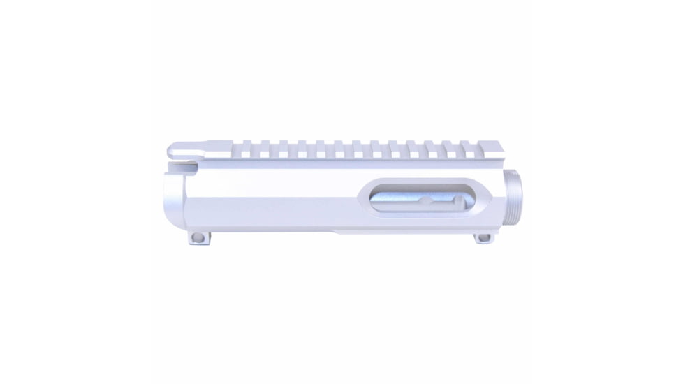 Guntec USA AR-15 9mm Dedicated Stripped Billet Upper Receiver, Clear, GT-UPPER-9-CLEAR