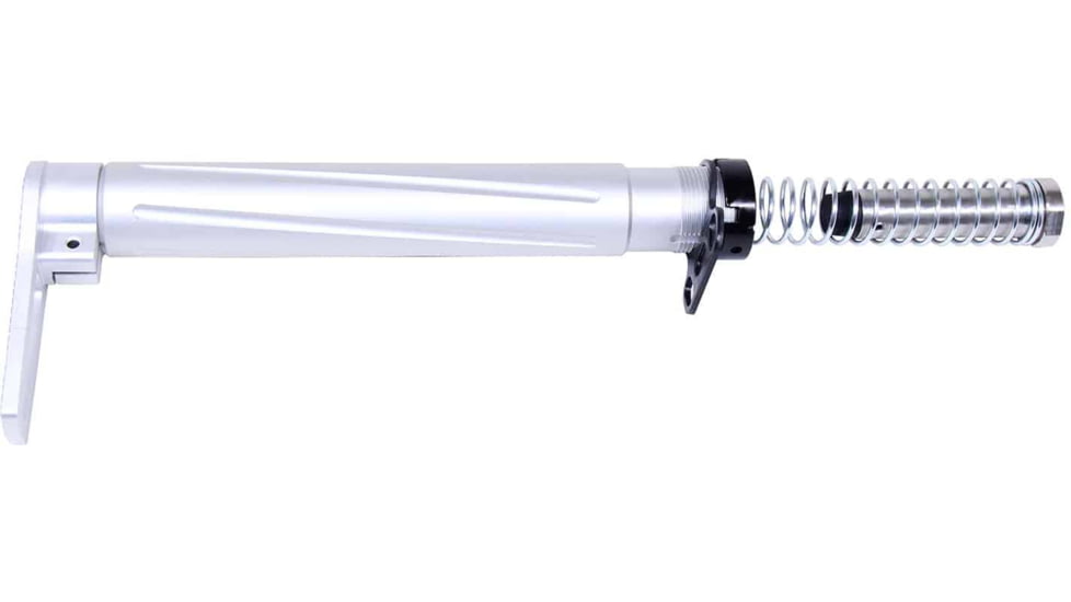 Guntec USA AR-15 Air Lite Series Minimalist Stock, Anodized Clear, AIRLITE-STK-CLEAR