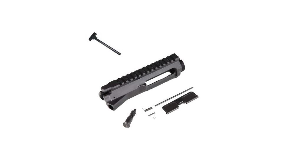 GUNTEC USA AR-15 Billet Upper Receiver w/Charging Handle,Forward Assist Ejection Door Assembly GT-UPPER-3