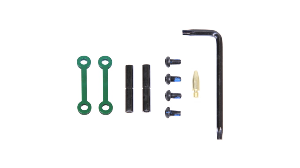 Guntec USA AR-15 Complete Anti-Rotation Trigger/Hammer Pin Set, Anodized Irish Green, GT-ARP-IG