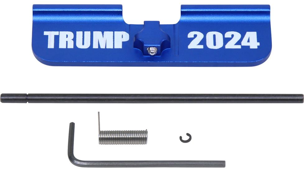 Guntec USA AR-15 Ejection Port Dust Cover Assembly, Gen 3, Anodized Blue, 223GATE-G3-TRUMP-G2-BLUE