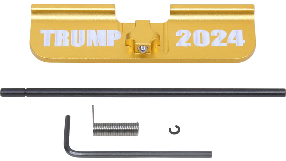 Guntec USA AR-15 Ejection Port Dust Cover Assembly, Gen 3, Anodized Gold, 223GATE-G3-TRUMP-G2-GOLD