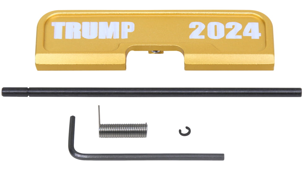 Guntec USA AR-15 Ejection Port Dust Cover Assembly, Gen 3, Anodized Gold, 223GATE-G3-TRUMP-G2-GOLD