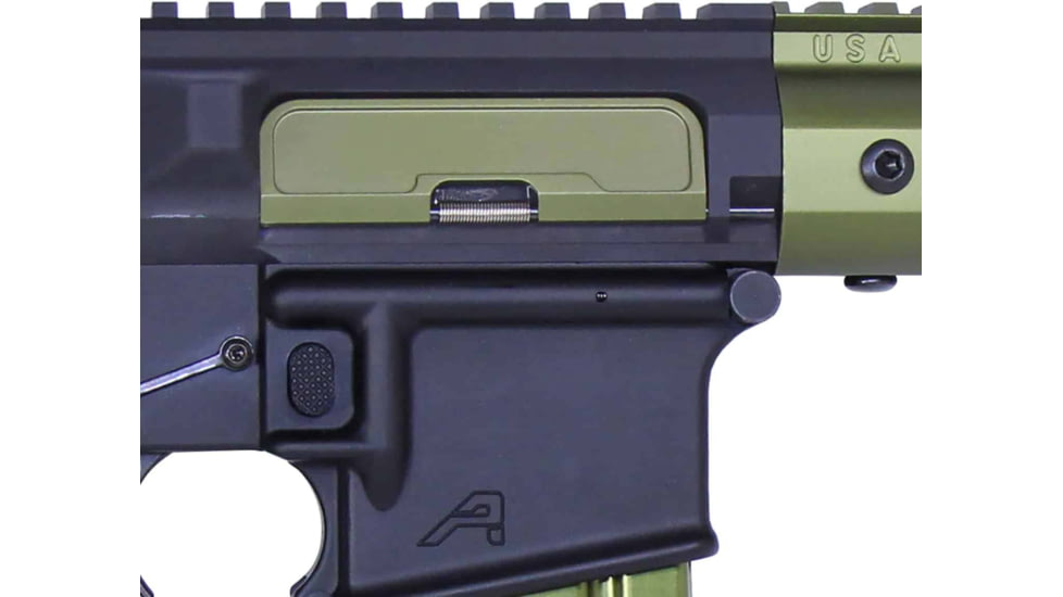 Guntec USA AR-15 Ejection Port Dust Cover Assembly, Gen 3, Anodized Green, 223GATE-G3-GREEN