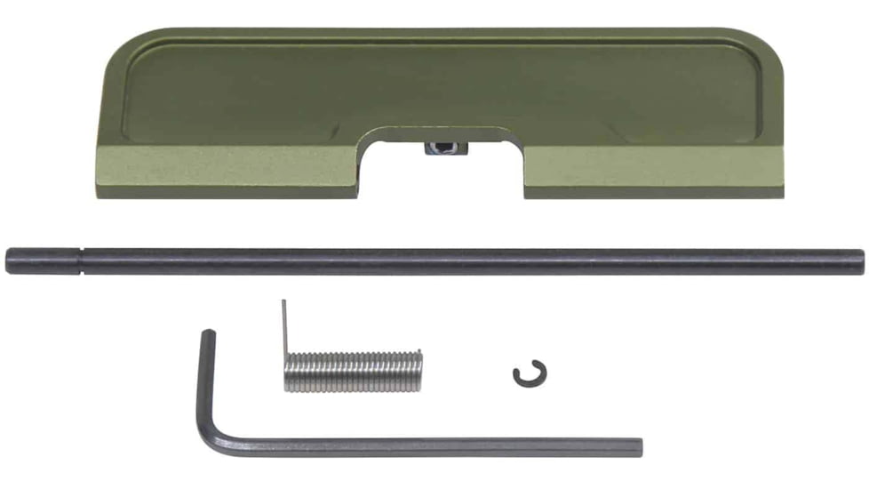 Guntec USA AR-15 Ejection Port Dust Cover Assembly, Gen 3, Anodized Green, 223GATE-G3-GREEN