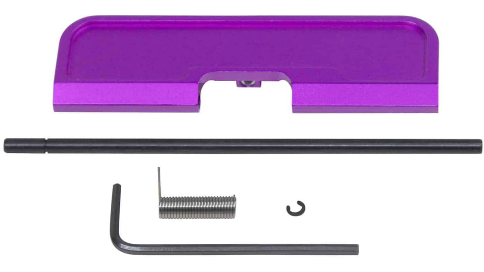 Guntec USA AR-15 Ejection Port Dust Cover Assembly, Gen 3, Anodized Purple, 223GATE-G3-PURPLE