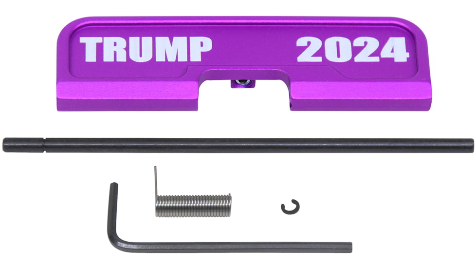 Guntec USA AR-15 Ejection Port Dust Cover Assembly, Gen 3, Anodized Purple, 223GATE-G3-TRUMP-G2-PURPLE