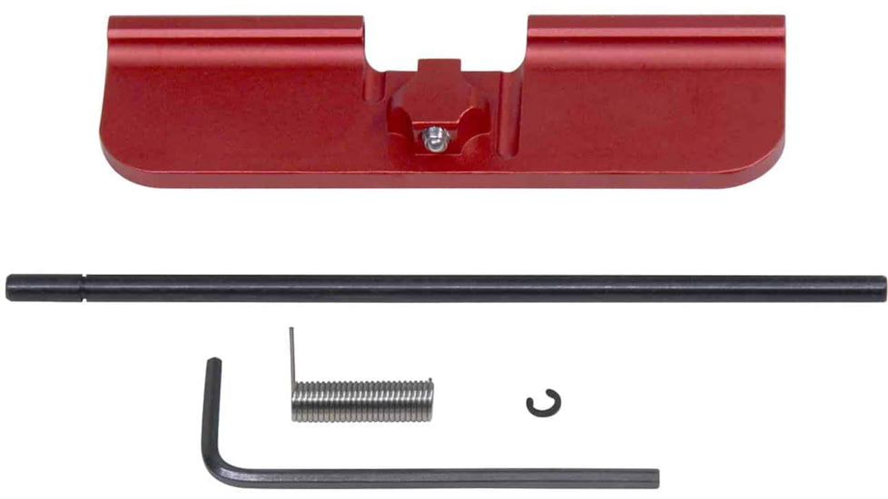 Guntec USA AR-15 Ejection Port Dust Cover Assembly, Gen 3, Anodized Red, 223GATE-G3-RED