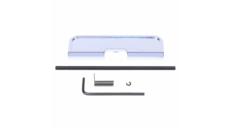 Guntec USA AR-15 Ejection Port Dust Cover Assembly, Gen 3, Chrome, 223GATE-G3-C