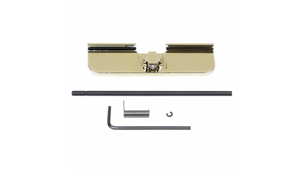 Guntec USA AR-15 Ejection Port Dust Cover Assembly, Gen 3, Gold Plated, 223GATE-G3-GLD