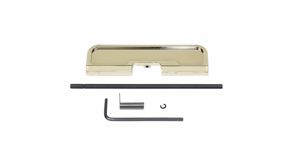 Guntec USA AR-15 Ejection Port Dust Cover Assembly, Gen 3, Gold Plated, 223GATE-G3-GLD