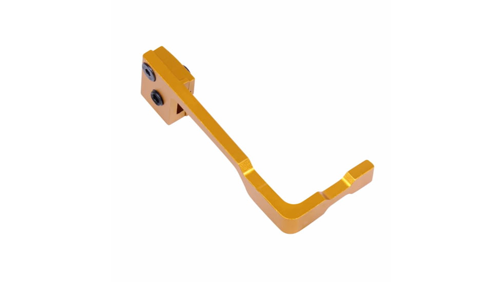 Guntec USA AR-15 Extended Bolt Catch Release, Anodized Orange, GT-EBR-ORANGE