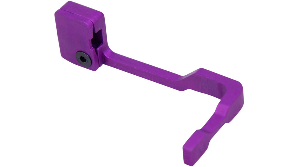 Guntec USA AR-15 Extended Bolt Catch Release, Anodized Purple, GT-EBR-PURPLE