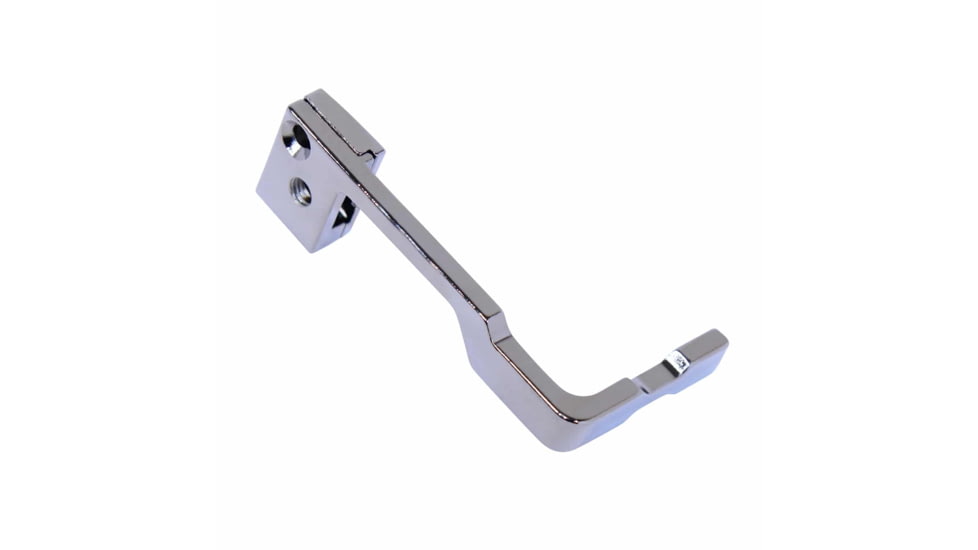 Guntec USA AR-15 Extended Bolt Catch Release, Black Chrome, GT-EBR-BC