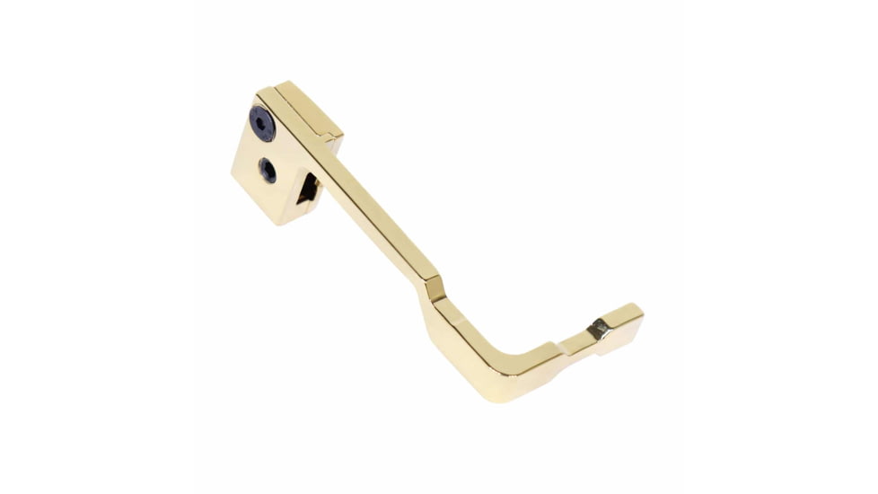 Guntec USA AR-15 Extended Bolt Catch Release, Gold Plated, GT-EBR-GLD