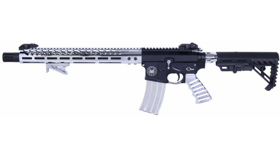 Guntec USA AR-15 EXTENDED ERGONOMIC BOLT CATCH CHROME, CHROME, EXT-CATCH-C