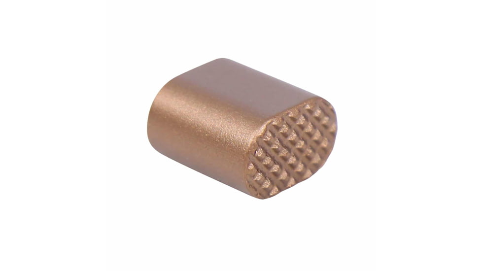 Guntec USA AR-15 Extended Mag Button, Anodized Bronze, EXT-BUTTON-BRZ