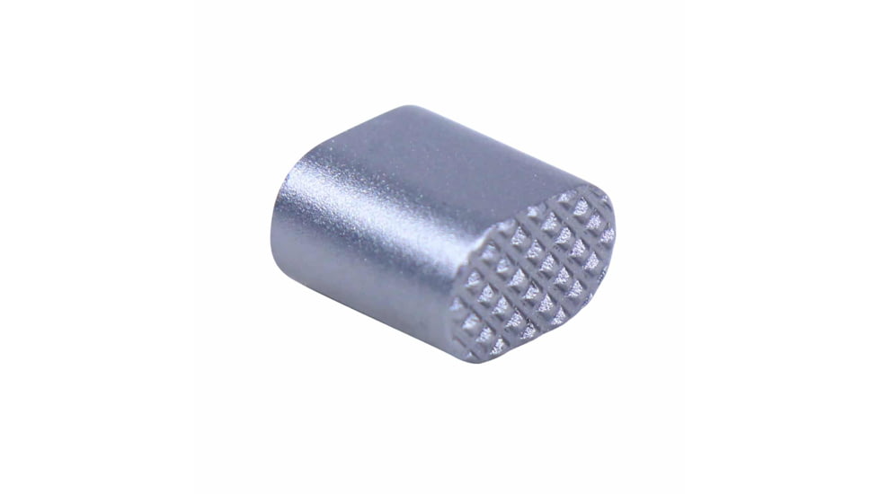 Guntec USA AR-15 Extended Mag Button, Anodized Grey, EXT-BUTTON-GREY