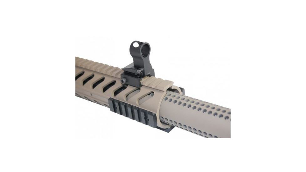 GUNTEC USA AR-15 Folding Front Sight w/Locking Mechanism,Black FS101