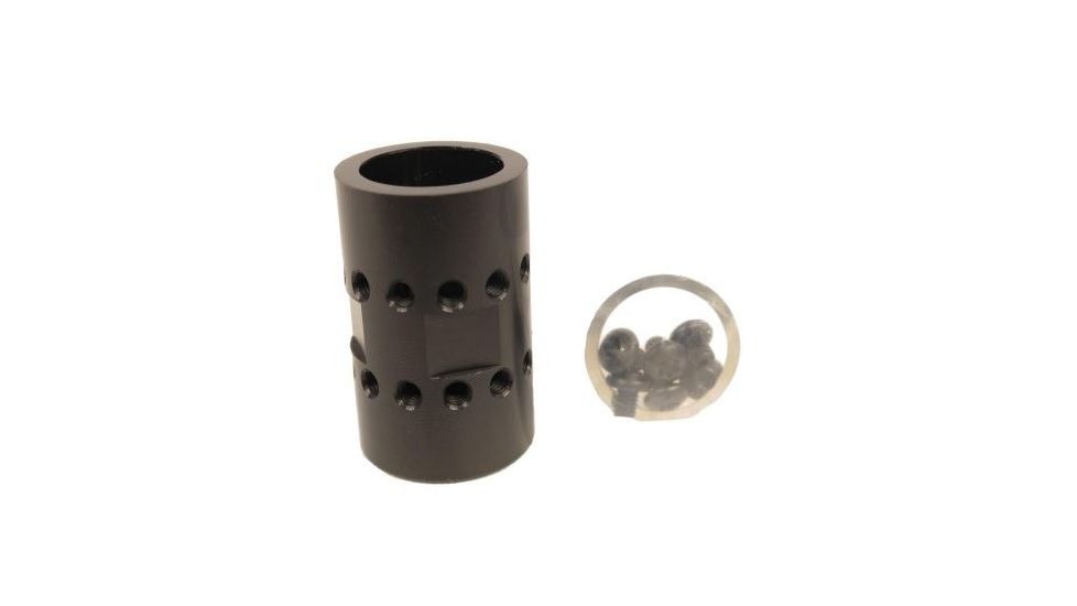 GUNTEC USA AR-15 Free Floating Handguard Barrel Nut For Ultralight JK Series,Anodized Black JK-NUT