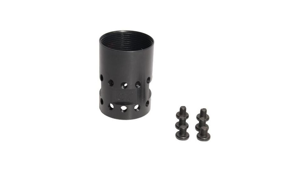 GUNTEC USA AR-15 Free Floating Handguard Barrel Nut For Ultralight JK Series,Black Oxide,.308 Cal JK-NUT-S-308