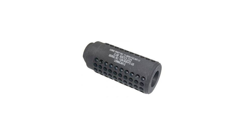 GUNTEC USA AR-15 Gen 2 Micro Reverse Thread Slip Over Socom Style Fake Suppressor,.223cal,Black SOCOM-MINI