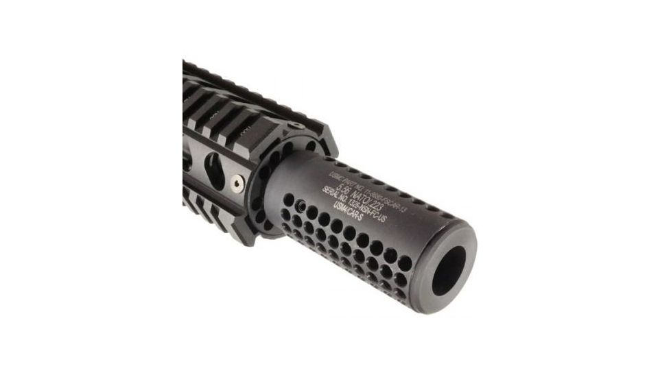 GUNTEC USA AR-15 Gen 2 Micro Reverse Thread Slip Over Socom Style Fake Suppressor,.223cal,Black SOCOM-MINI