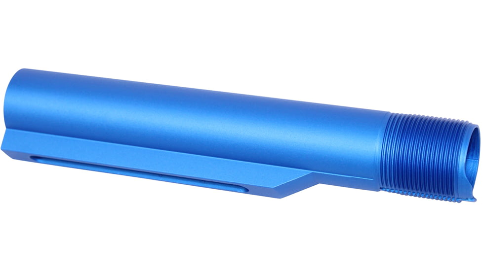 Guntec USA AR-15 Gen 2 Mil-Spec Buffer Tube, Anodized Blue, MILTUBE-G2-BLUE