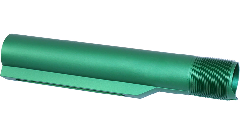 Guntec USA AR-15 Gen 2 Mil-Spec Buffer Tube, Anodized Irish Green, MILTUBE-G2-IG