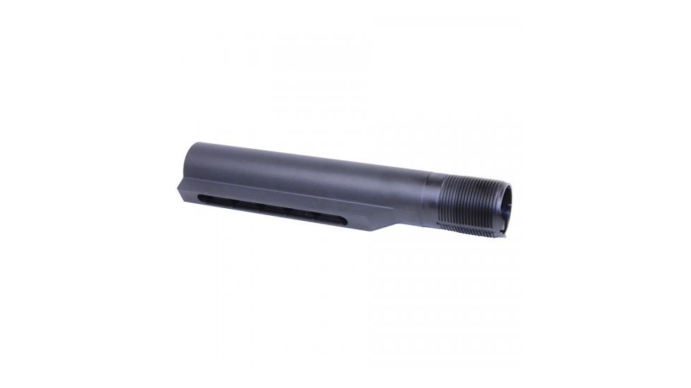 Guntec USA AR-15 Gen 2 Mil-Spec Buffer Tube - Plain, Black, MILTUBE-G2