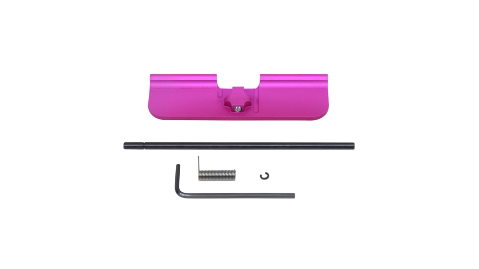 Guntec USA AR-15 Gen 3 Ejection Port Dust Cover Assembly, Anodized Pink, 223GATE-G3-PINK