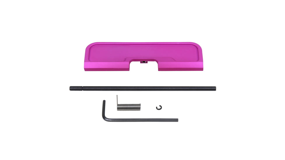 Guntec USA AR-15 Gen 3 Ejection Port Dust Cover Assembly, Anodized Pink, 223GATE-G3-PINK