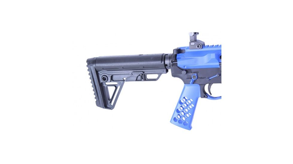 GUNTEC USA Ar 15 M.L.S Stock Minimalistic Lightweight Stock, Black MLS