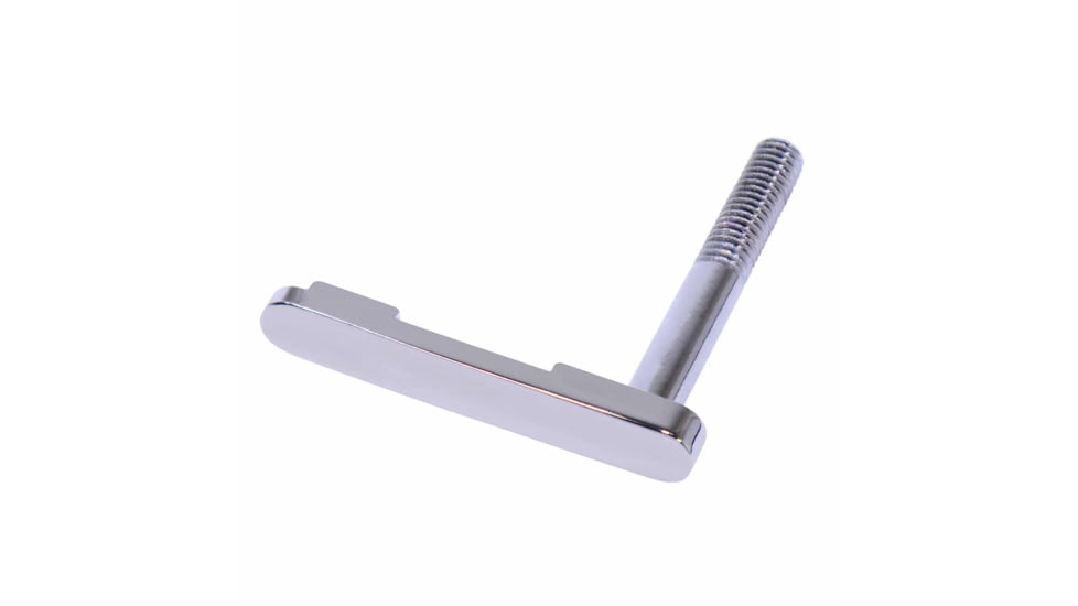 Guntec USA AR-15 Mag Catch Lever, Black Chrome, GT-MC-LEVER-BC