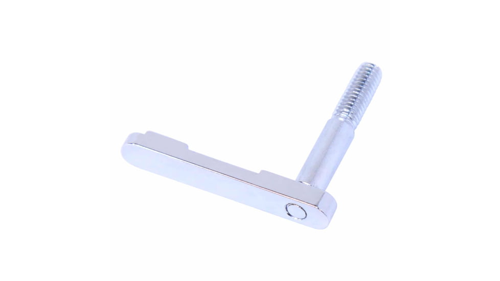 Guntec USA AR-15 Mag Catch Lever, Chrome, GT-MC-LEVER-C