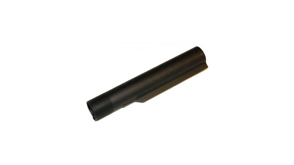 GUNTEC USA AR-15 Mil-Spec Buffer Tube,No End Plate or Castle Nut,Black MILTUBE