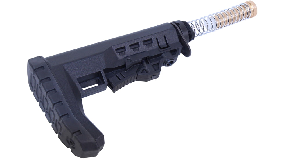 Guntec USA AR-15 Multi Point Modular Stock, Black, GT-MPM