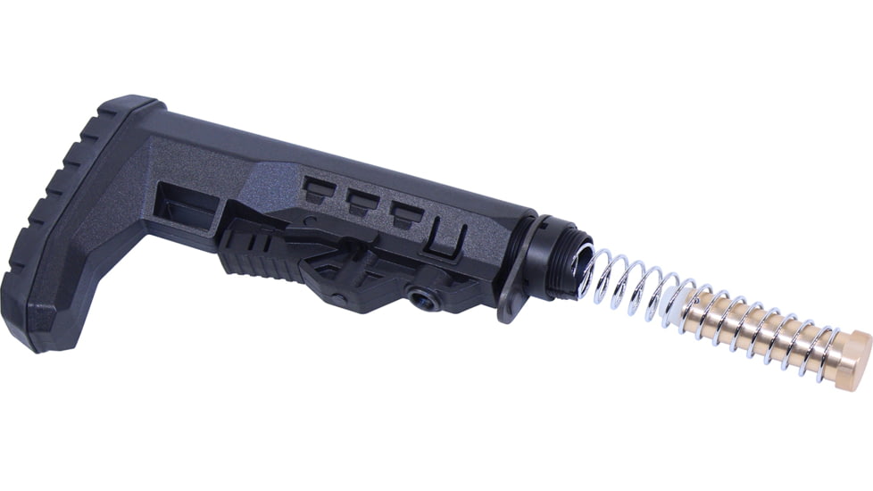 Guntec USA AR-15 Multi Point Modular Stock, Black, GT-MPM