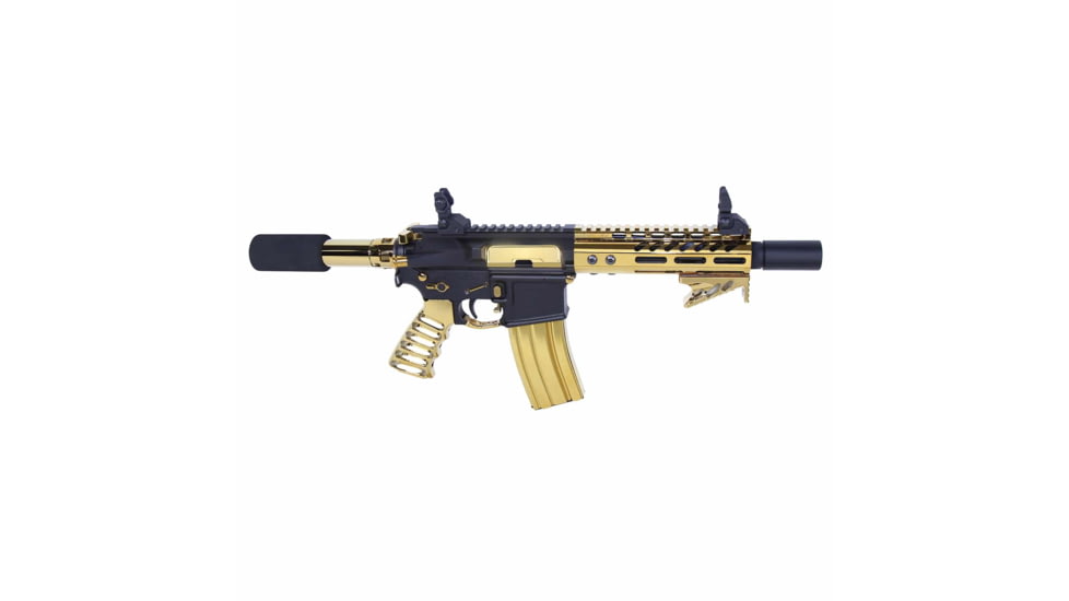 Guntec USA AR-15 Finishing Kit, Gold Plated, AR-FINISHING-KIT-GLD