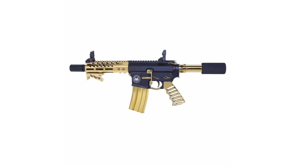 Guntec USA AR-15 Finishing Kit, Gold Plated, AR-FINISHING-KIT-GLD