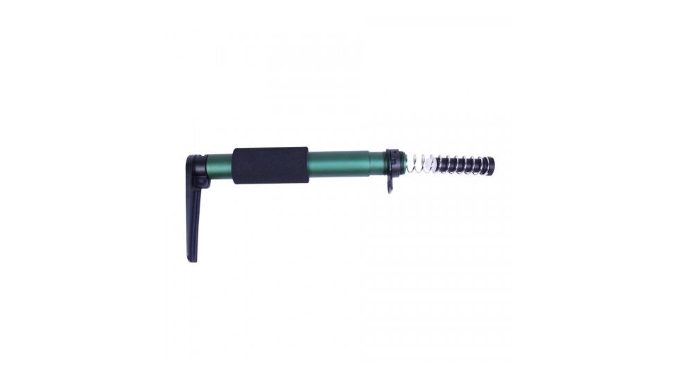 GUNTEC USA Ar 15 Skeleton Style Stock W/ Recoil Pad, Anodized Green ARSTK-JL-US-GREEN