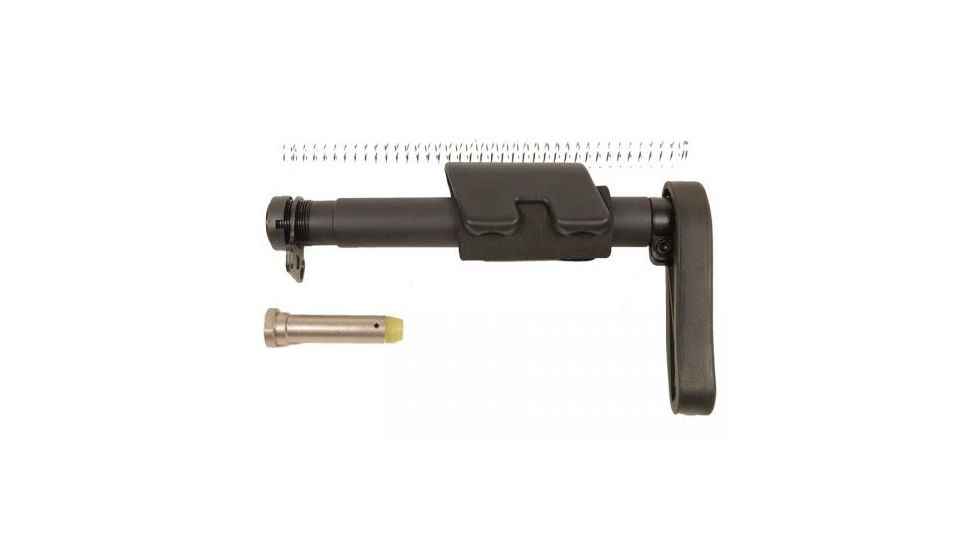 GUNTEC USA AR-15 Skeleton Style Stock w/Removable Neoprene Cheek Rest ARSTK-JL-CHEEK