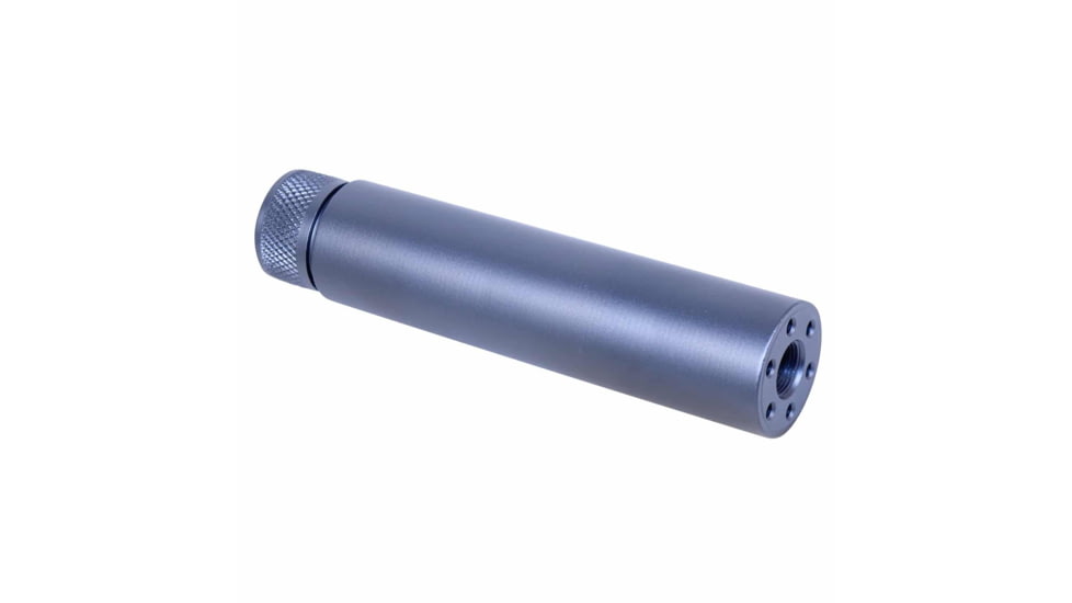 Guntec USA AR-15 Slip Over Fake Suppressor, 5.56mm, 1/2-28, Anodized Grey, 1326-GREY