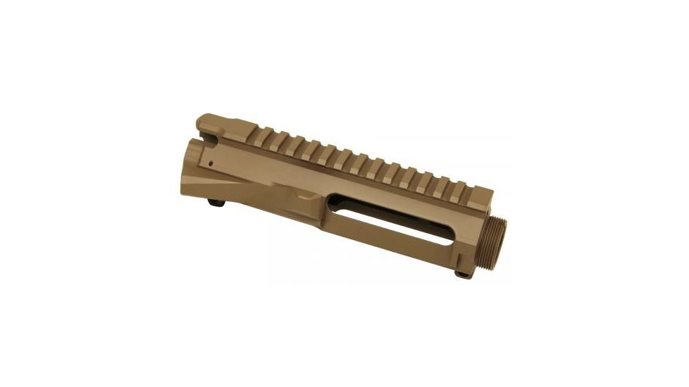 GUNTEC USA AR-15 Stripped Billet Upper Receiver,Flat Dark Earth GT-UPPER-FDE
