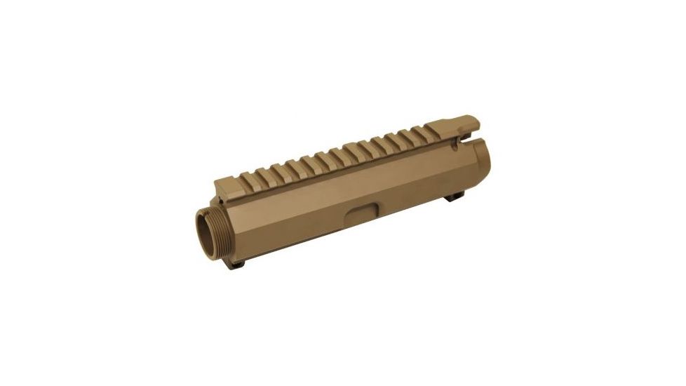 GUNTEC USA AR-15 Stripped Billet Upper Receiver,Flat Dark Earth GT-UPPER-FDE