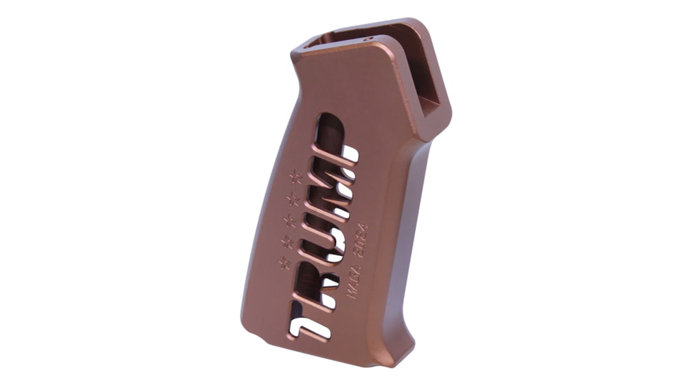 Guntec USA AR-15 Trump Series Limited Edition Pistol Grip, Anodized Bronze, TRUMP-PG-G2-BRZ