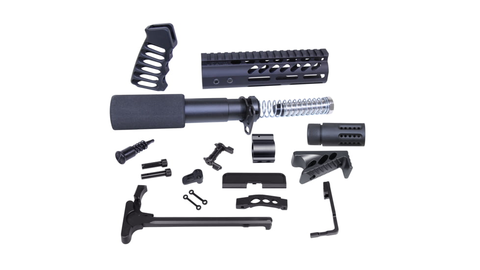 Guntec USA AR-15 Ultimate Pistol Kit, Anodized Black, ULT-PK-BLACK