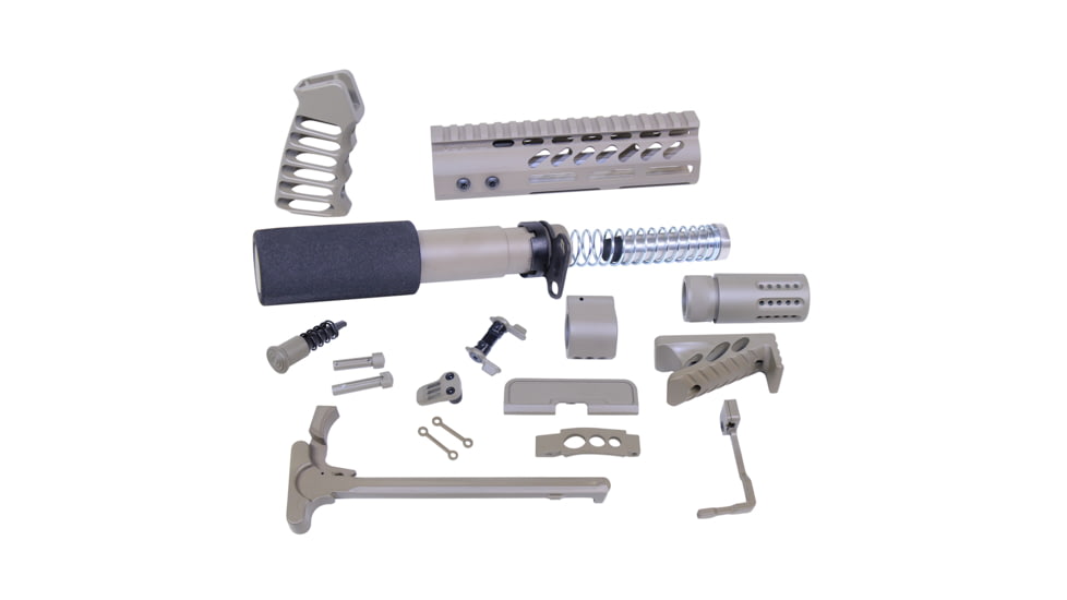 Guntec USA AR-15 Ultimate Pistol Kit, Cerakote Flat Dark Earth, ULT-PK-FDE