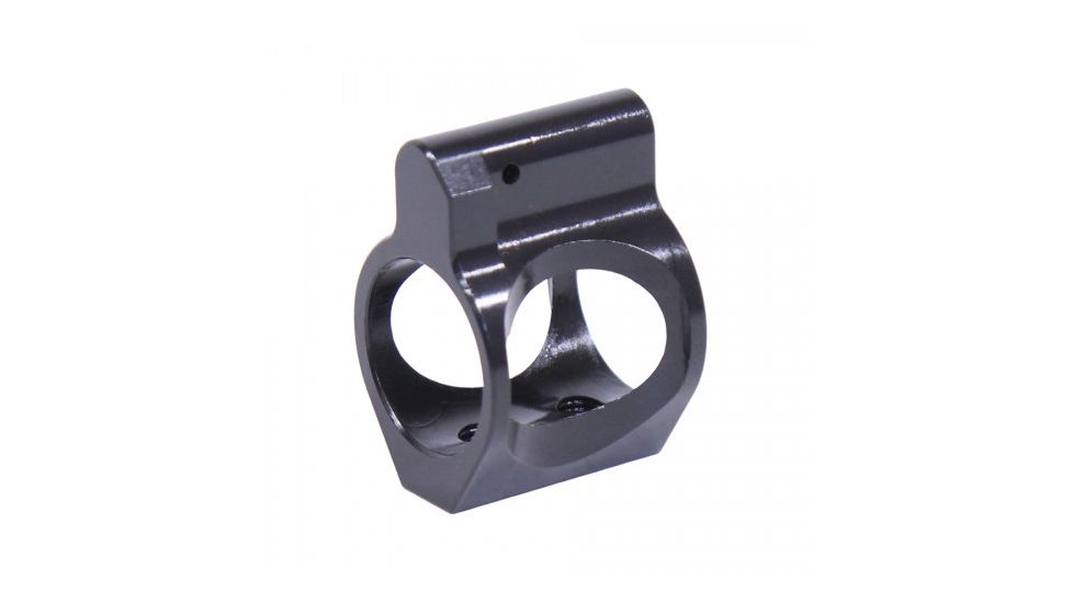 Guntec USA AR-15 Ultralight Skeletonized Gas Block, Steel, Low Profile, .750 Diameter, Nitride, GT750SS-ULTRA