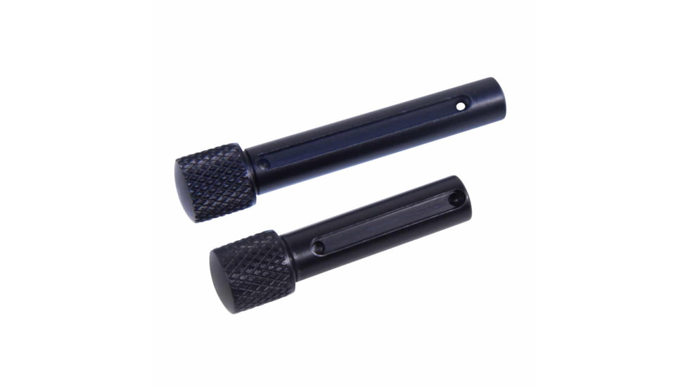 Guntec USA AR .308 Gen 2 Extended Takedown Pin Set, Black, GT-TDP-SET-308-G2-BLACK
